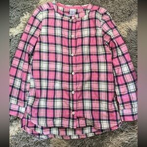 Carter's Pink and Blue Plaid Shirt